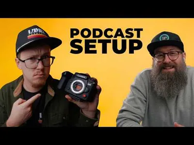 Running a Podcast Studio using LUMIX @CalebHoover