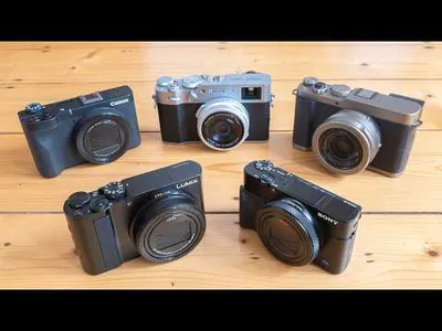COMPACT CAMERA group test! Fuji vs Sony vs Lumix vs Canon