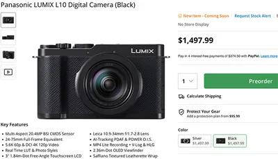Chris from PetaPixel: The Lumix L10 Is ALMOST Perfect