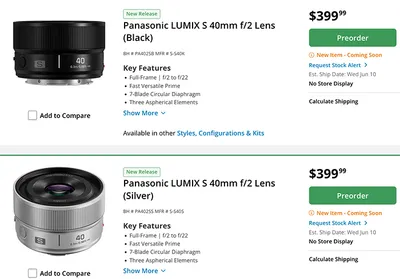 More Lumix 40mm f/2.0 Youtube reviews